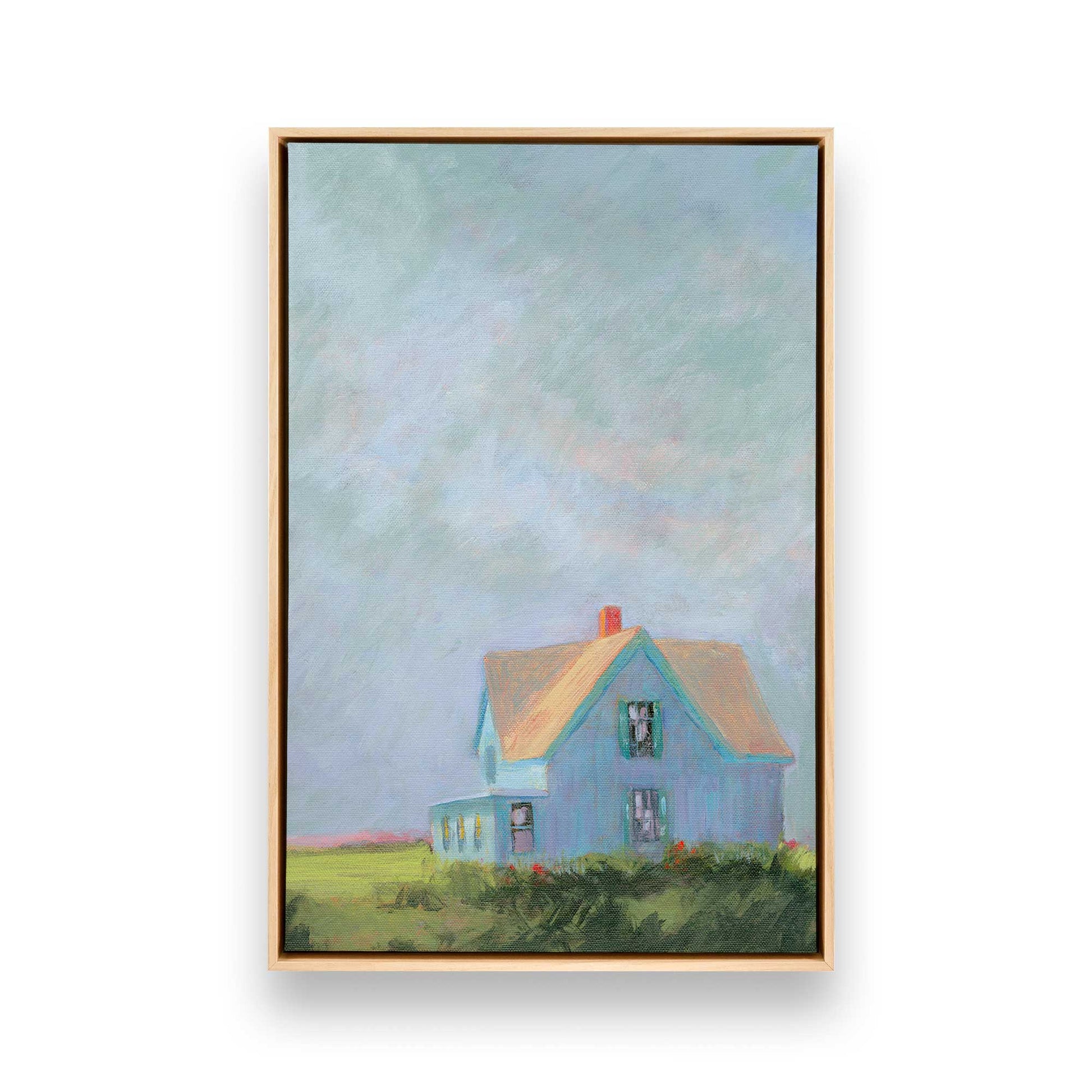 [Color:American Maple], Picture of art in a American Maple frame