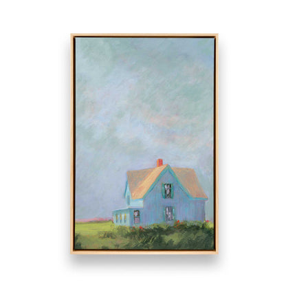 [Color:American Maple], Picture of art in a American Maple frame