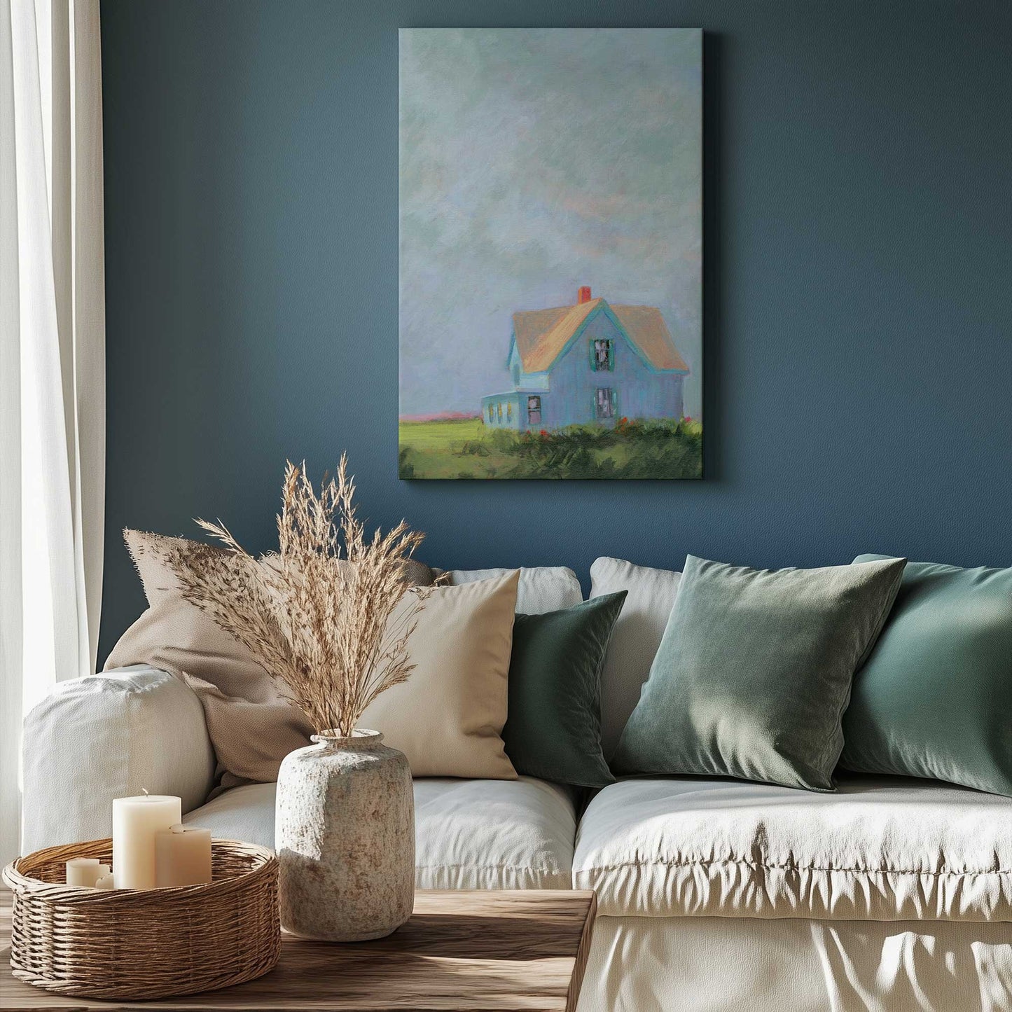 Picture of art in a room