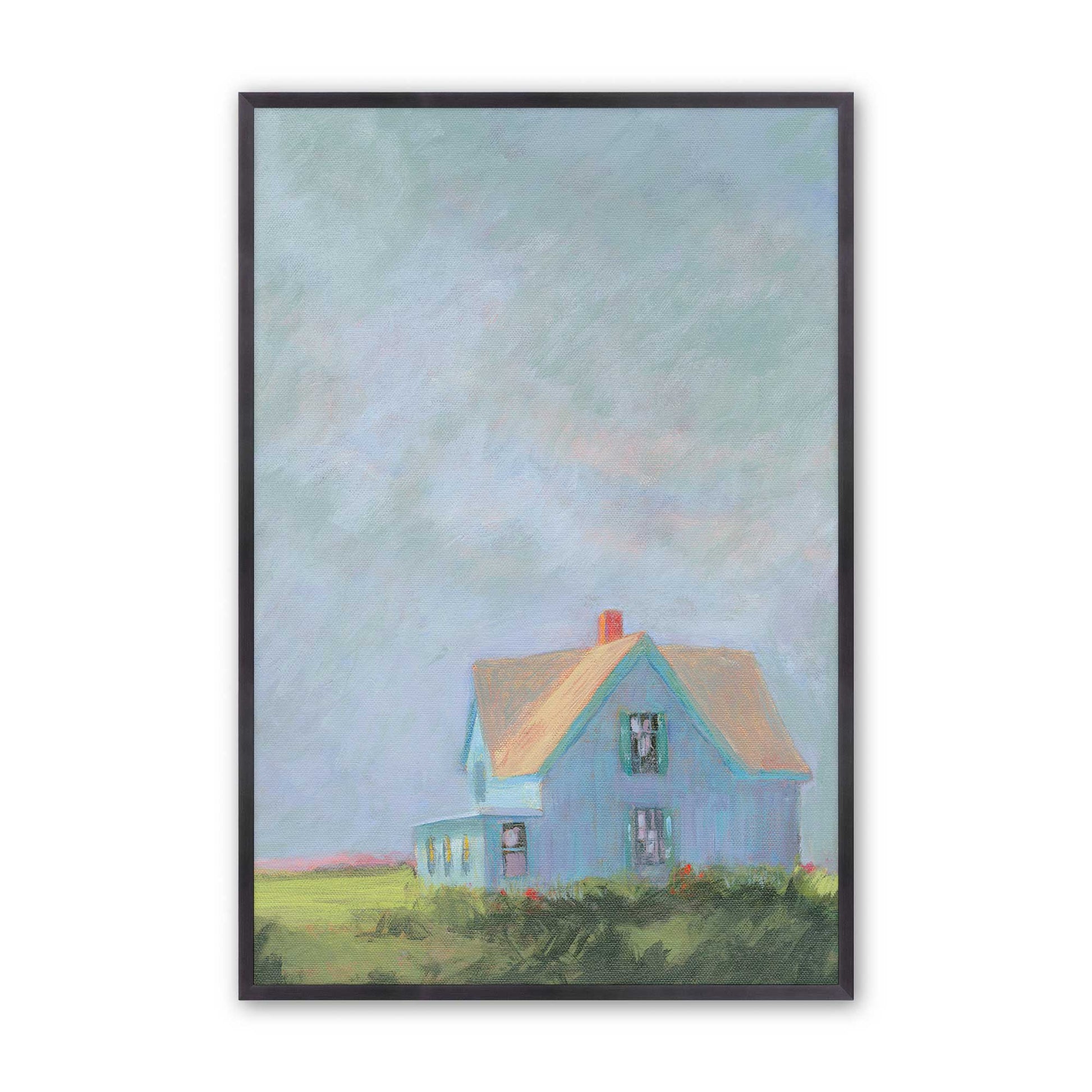 [Color:Weathered Zinc], Picture of art in a Weathered Zinc frame