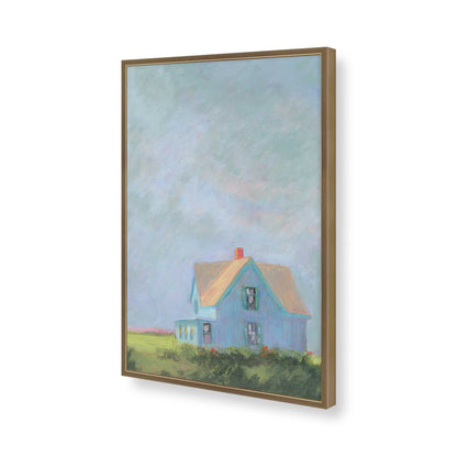 [Color:Brushed Gold], Picture of art in a Brushed Gold frame of the corner