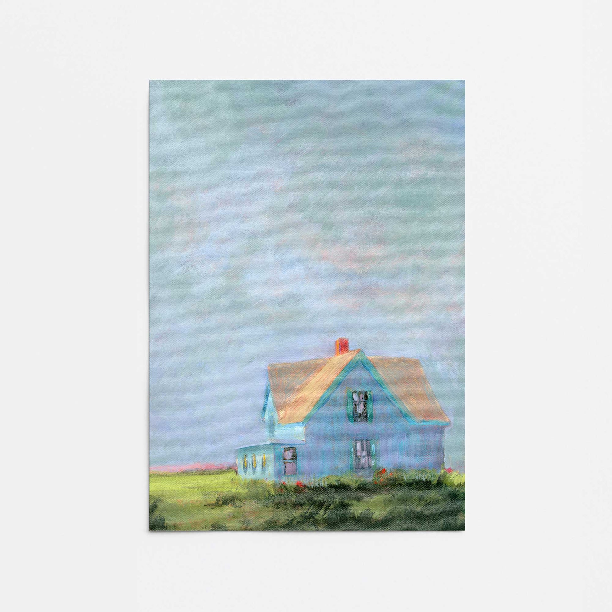 [color:Rolled Print], Picture of close up of art