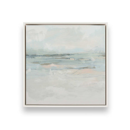 [Color:Opaque White], Picture of art in a White frame
