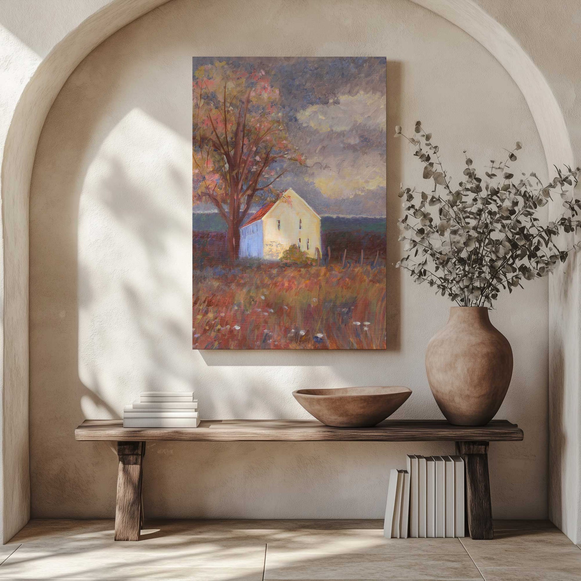 Picture of art in a room