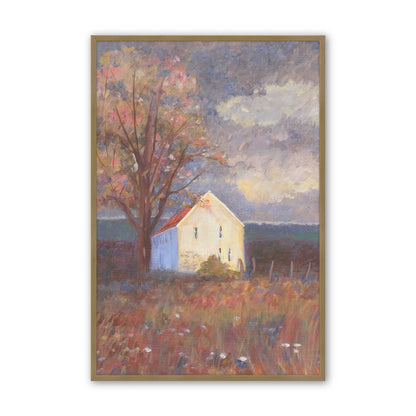 [Color:Brushed Gold], Picture of art in a Brushed Gold frame