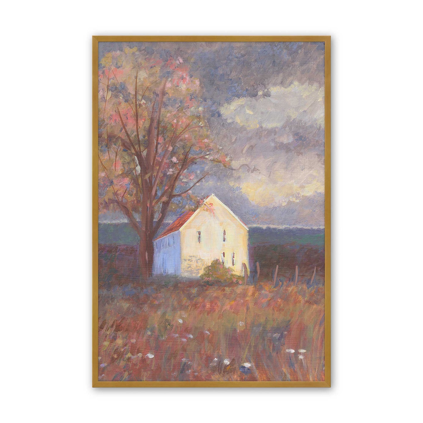 [Color:Polished Gold], Picture of art in a Polished Gold frame