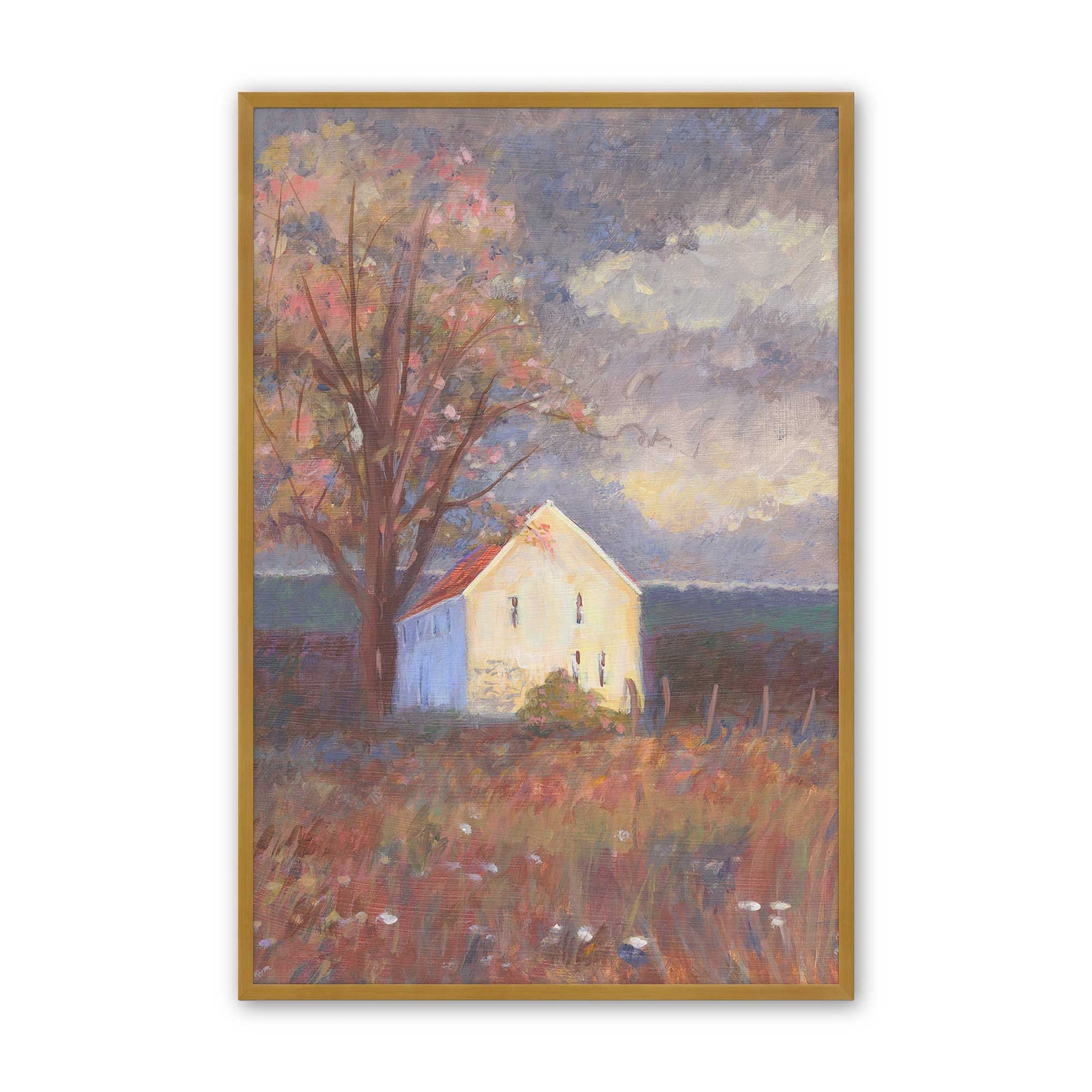 [Color:Polished Gold], Picture of art in a Polished Gold frame