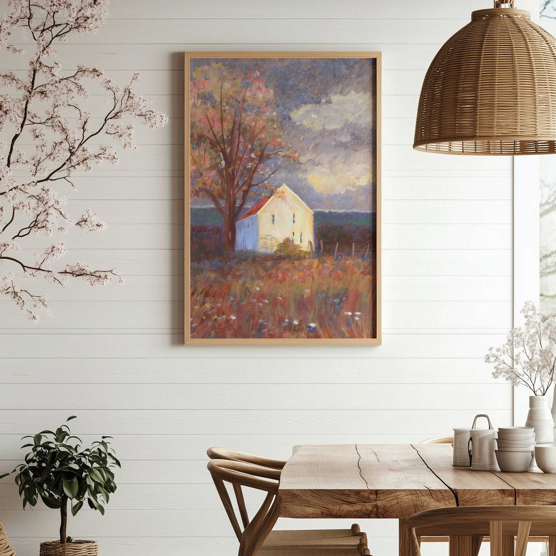 Picture of art in a room