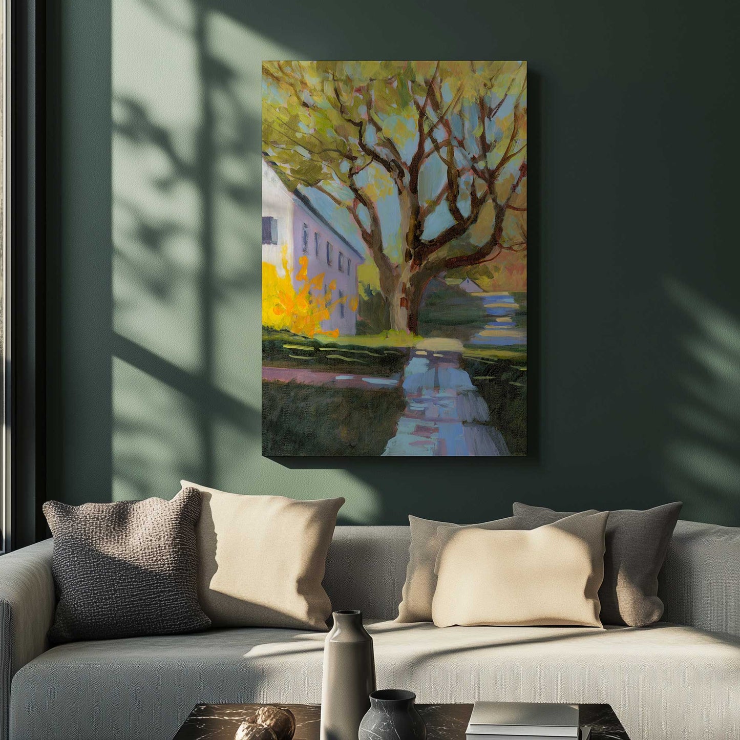 Picture of art in a room