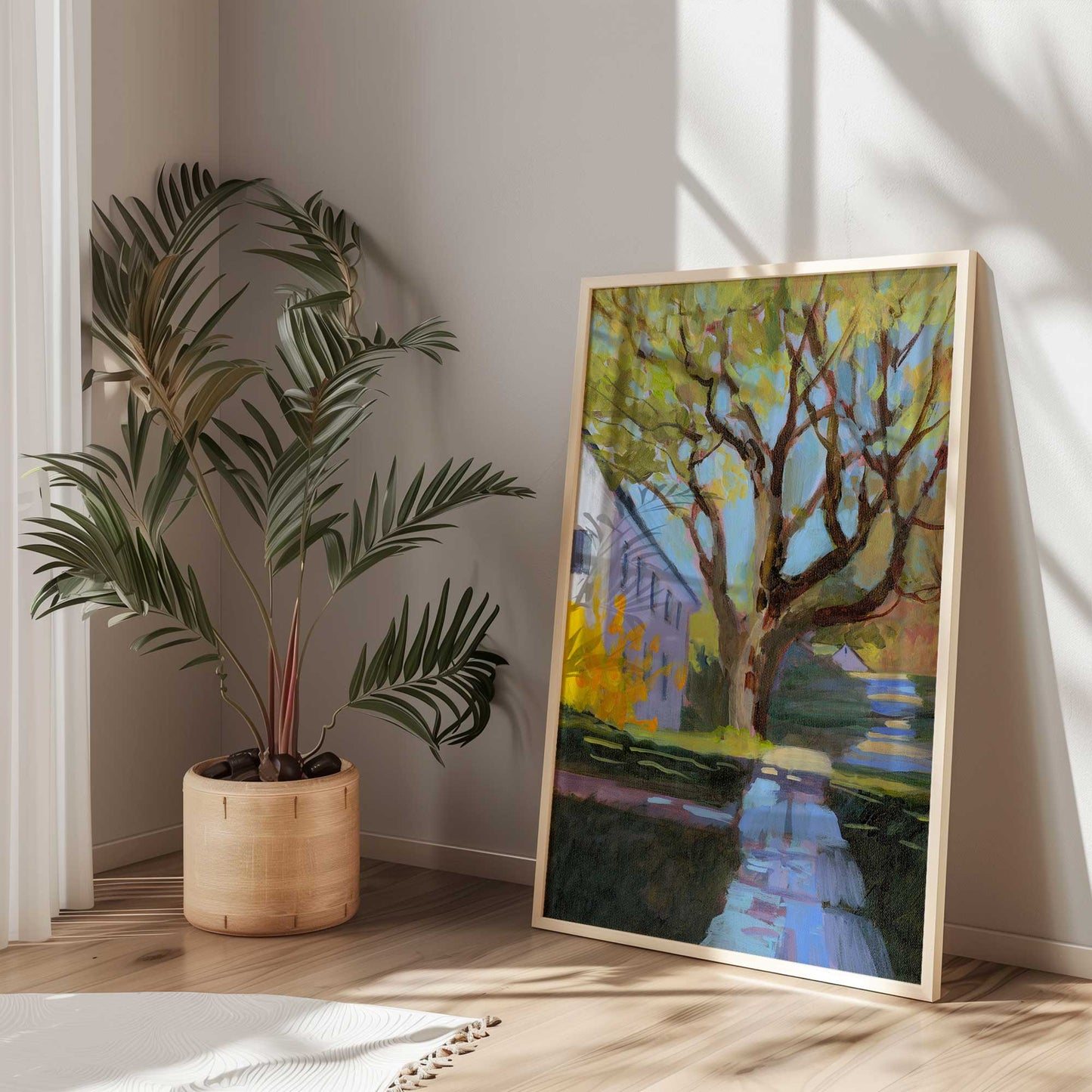 Picture of art in a room