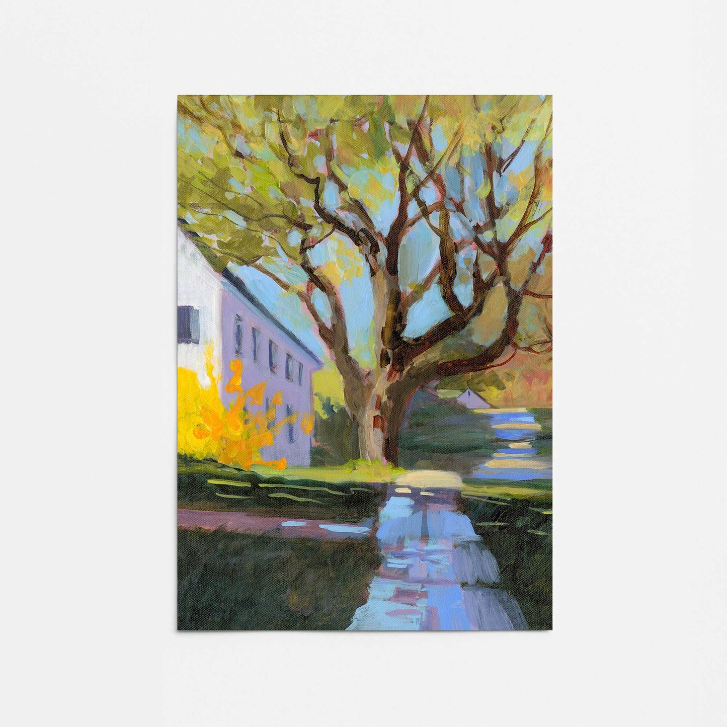 [color:Rolled Print], Picture of close up of art