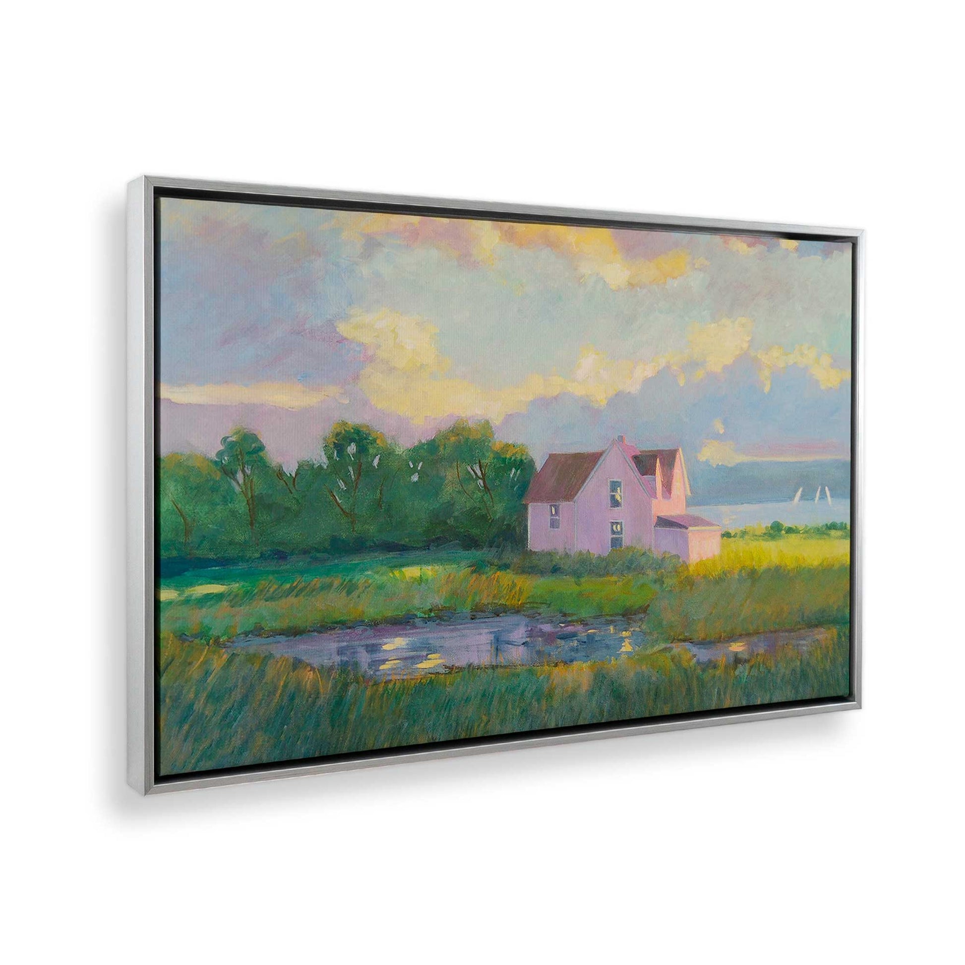 [Color:Polished Chrome], Picture of the corner of the art