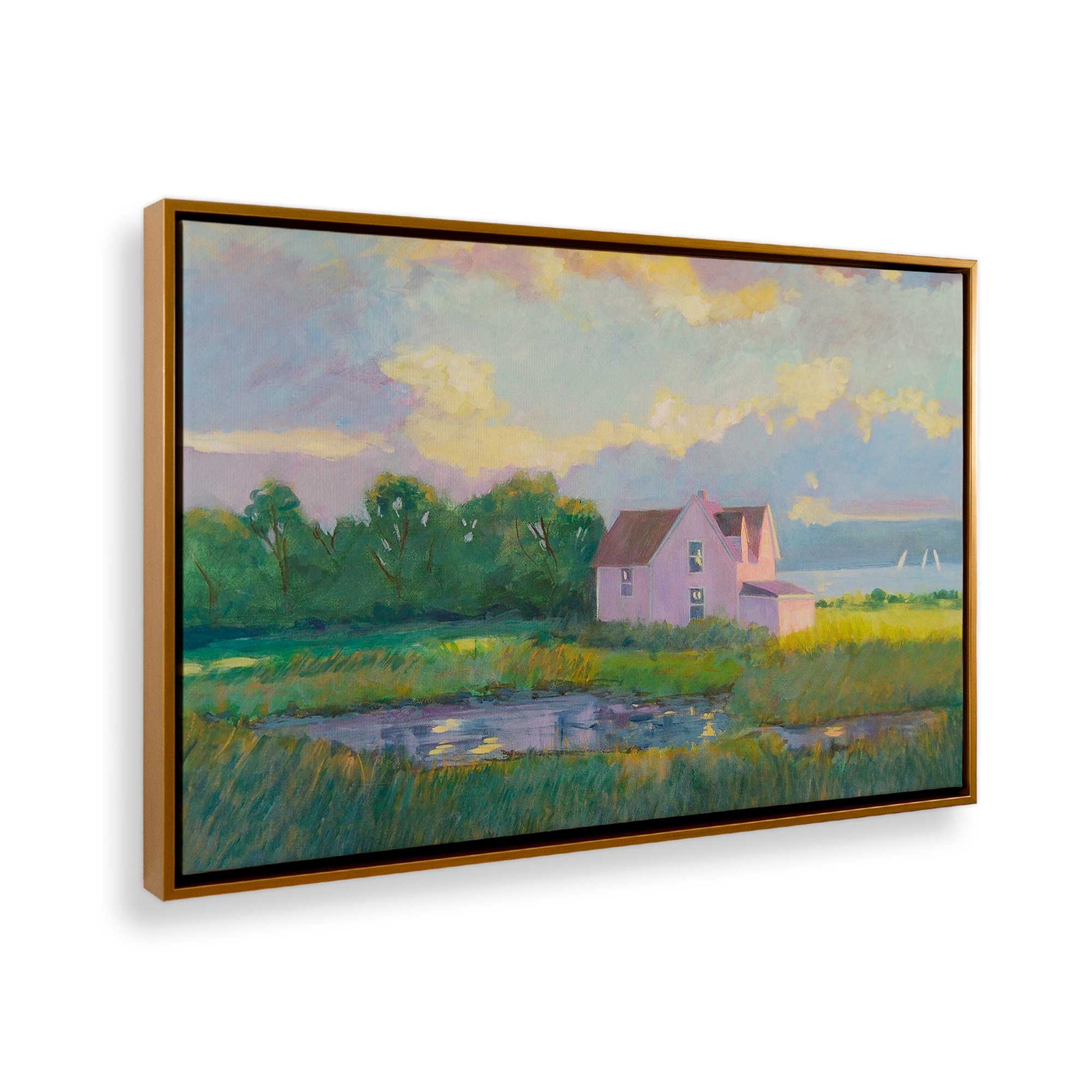 [Color:Polished Gold], Picture of the corner of the art