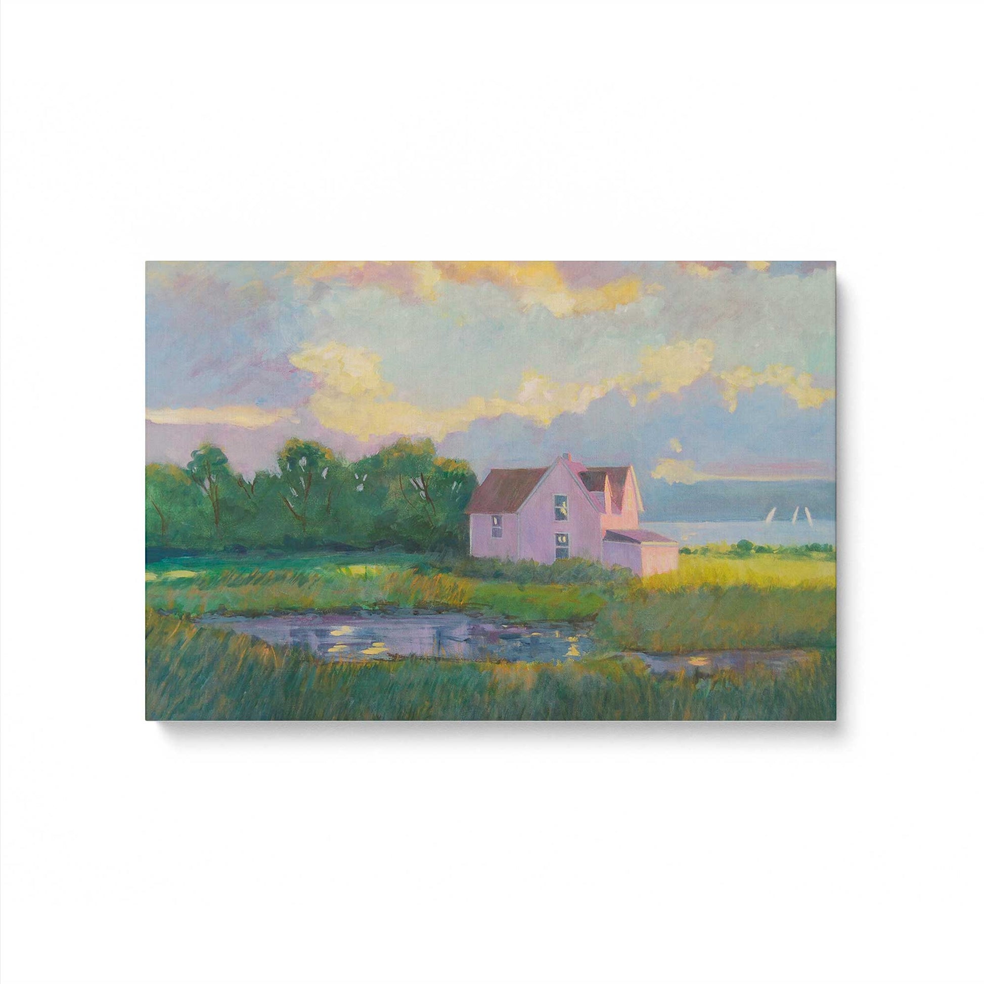 [Color:Stretched Canvas], Picture of art