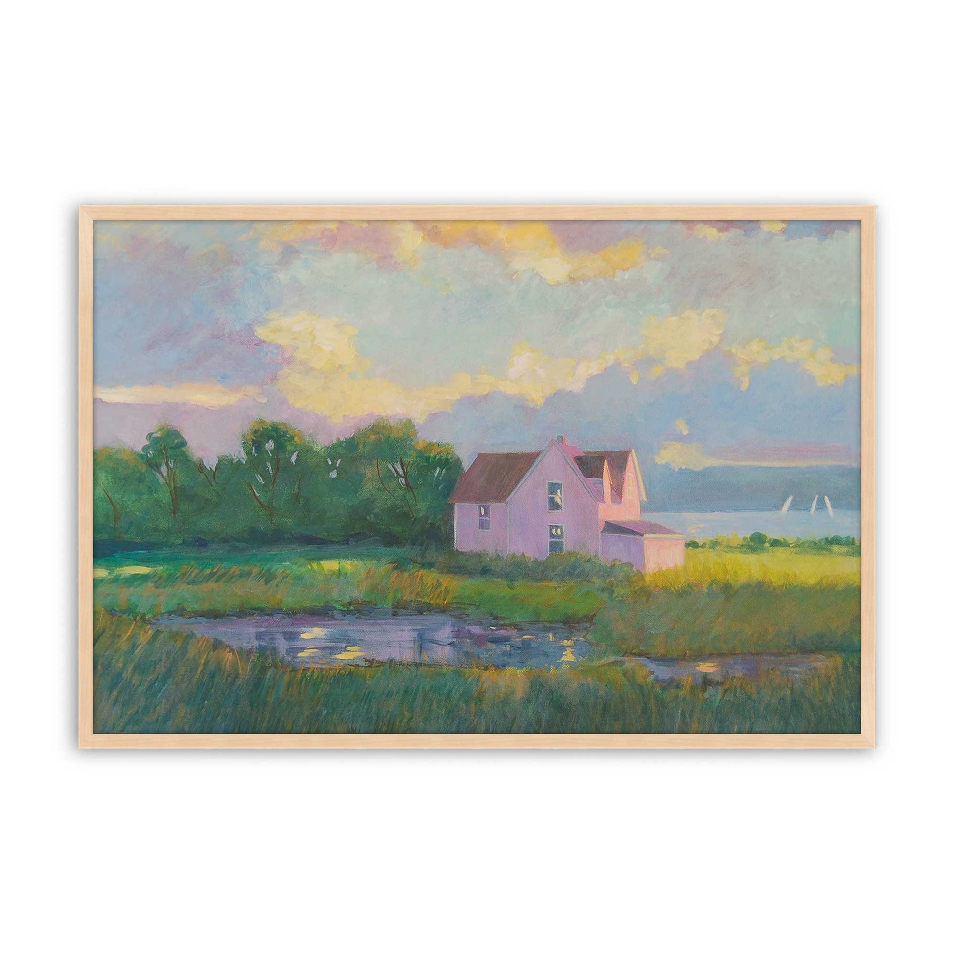 [Color:Raw Maple], Picture of art in a Raw Maple frame