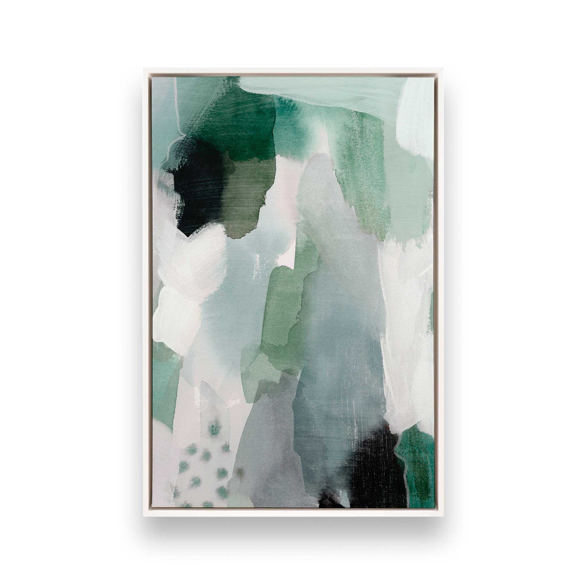 [Color:Opaque White], Picture of art in a White frame