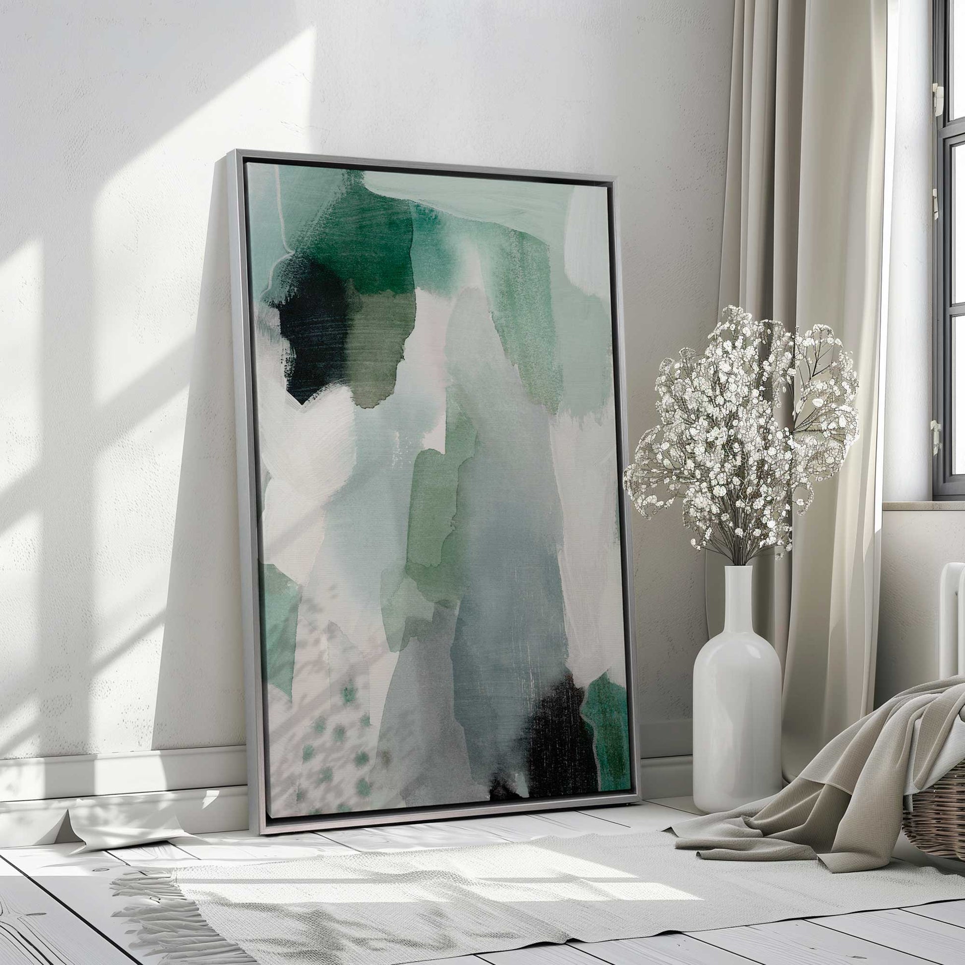 Picture of art in a room