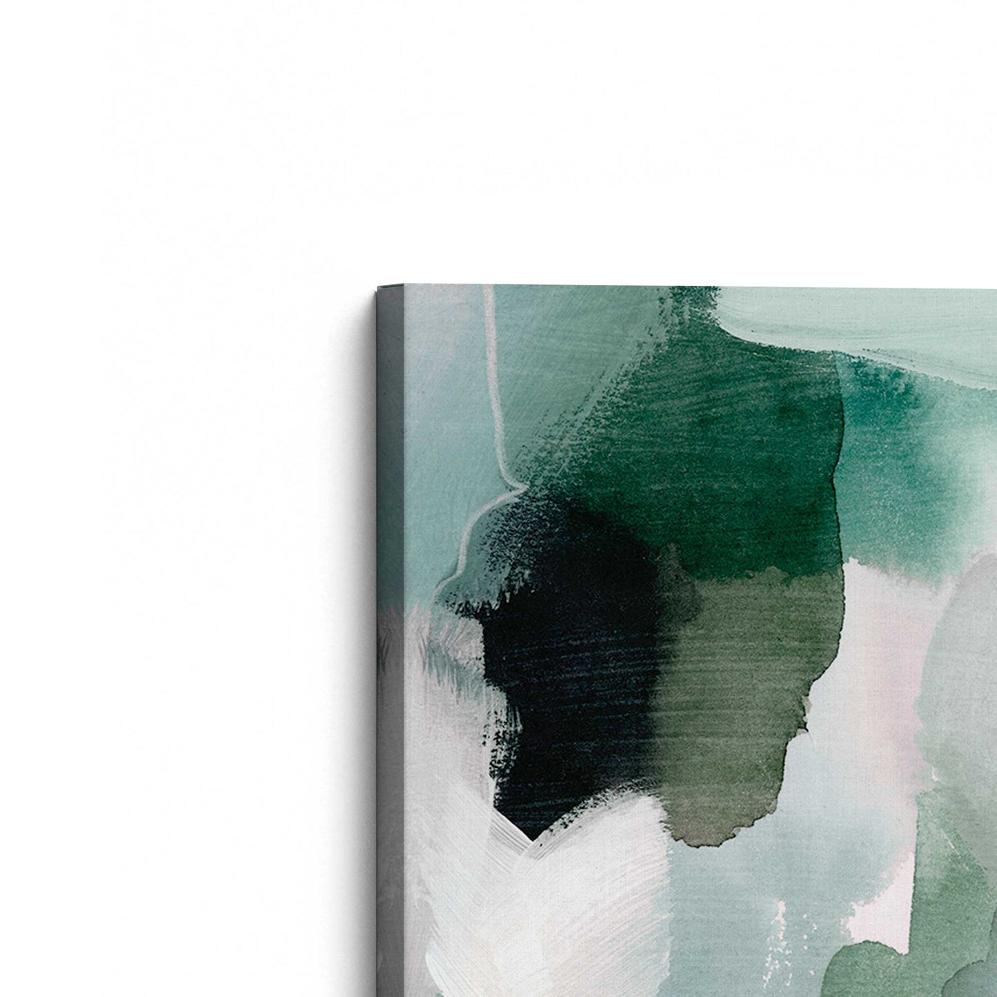 [Color:Stretched Canvas], Picture of the corner of the art