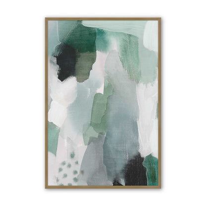 [Color:Brushed Gold], Picture of art in a Brushed Gold frame