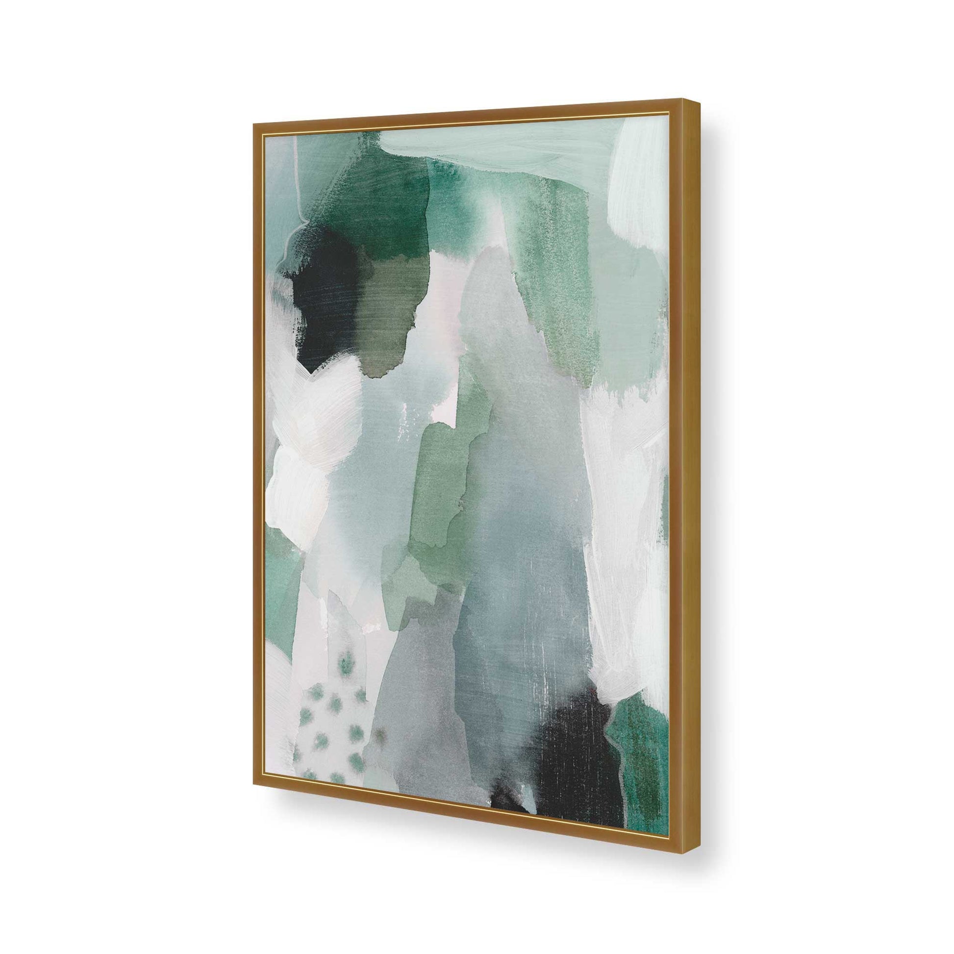 [Color:Polished Gold], Picture of art in a Polished Gold frame of the corner