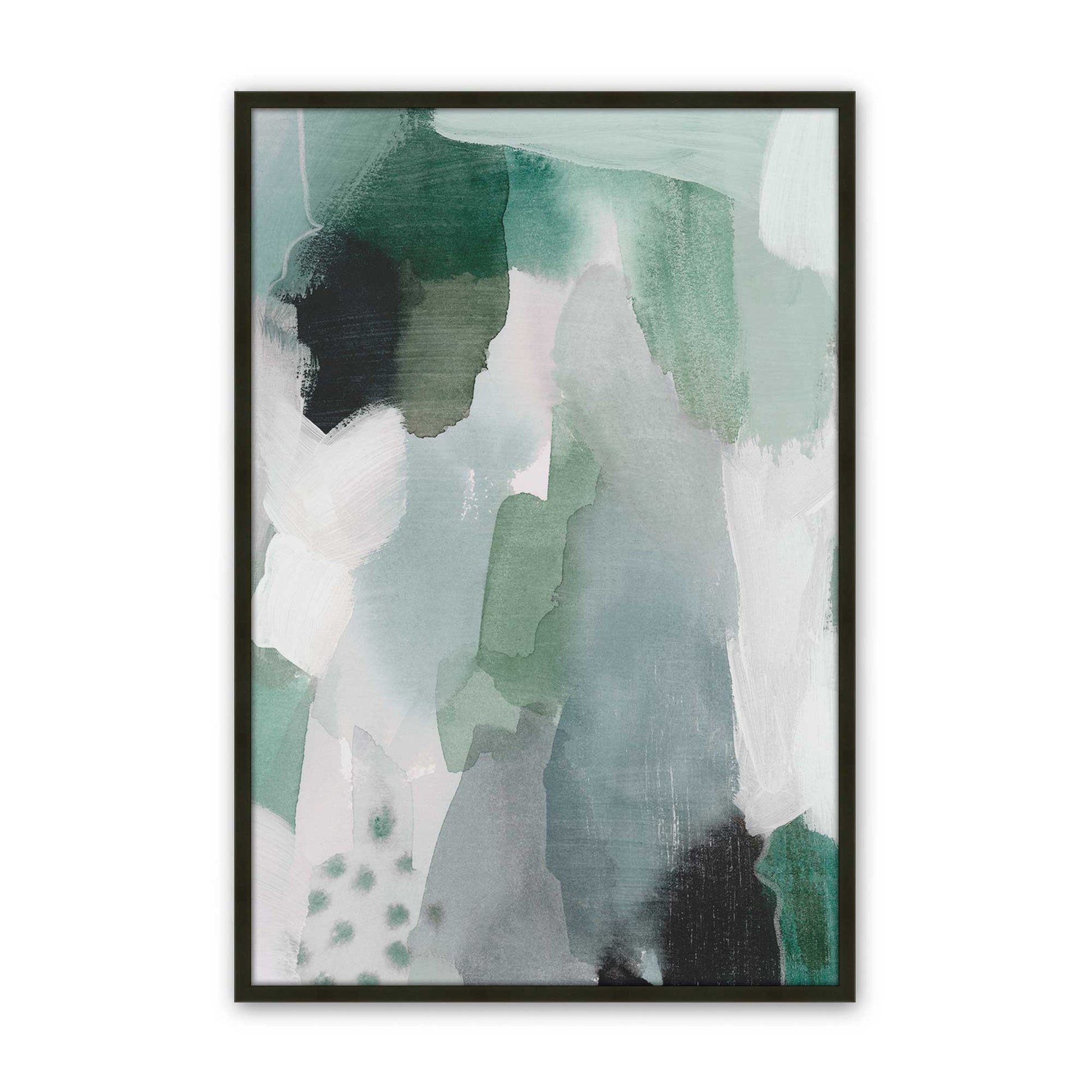 [Color:Satin Black], Picture of art in a Satin Black frame