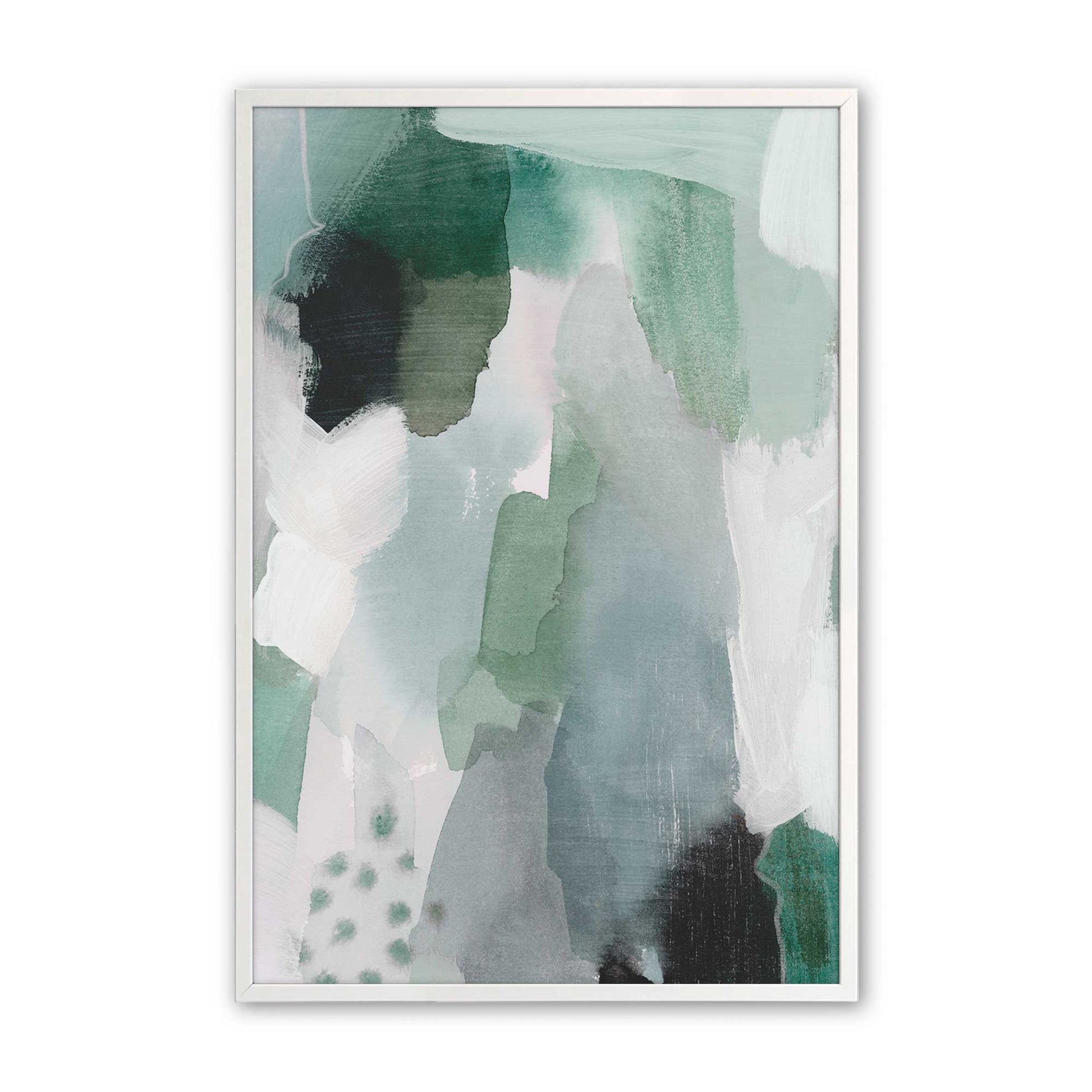 [Color:Opaque White], Picture of art in a Opaque White frame