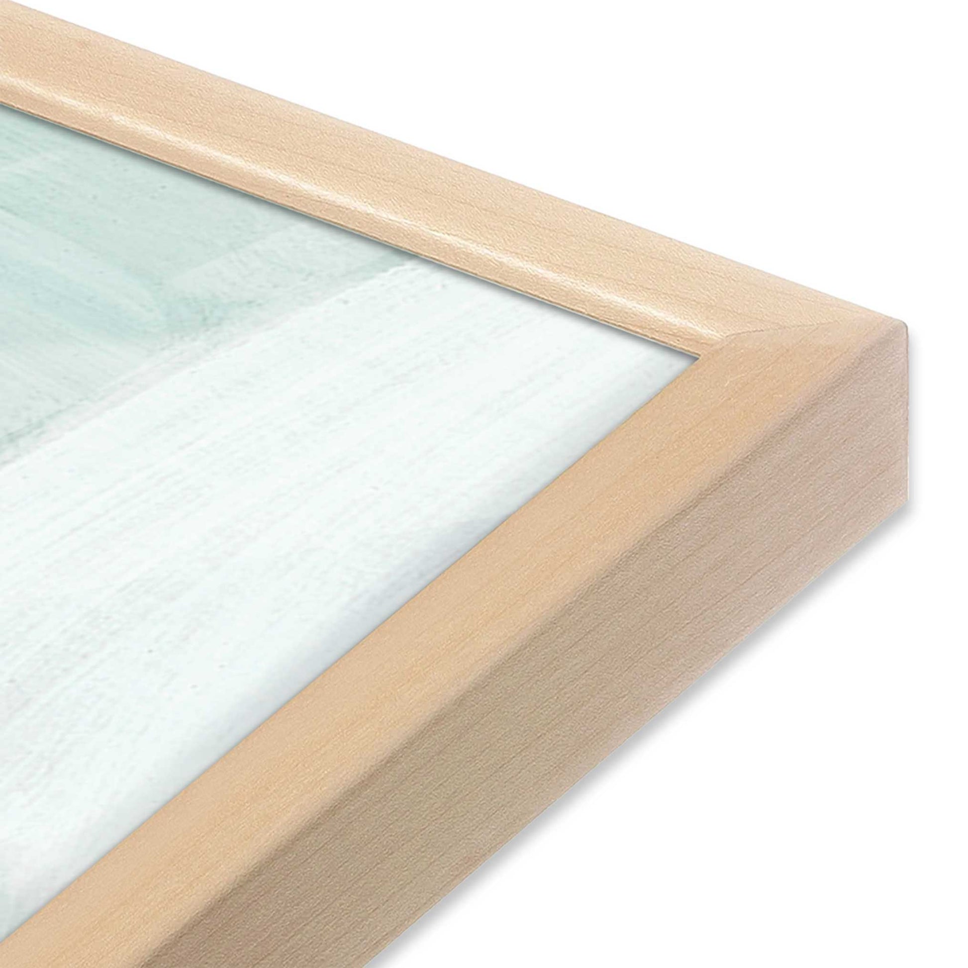 [Color:Raw Maple], Picture of art in a Raw Maple frame at an angle