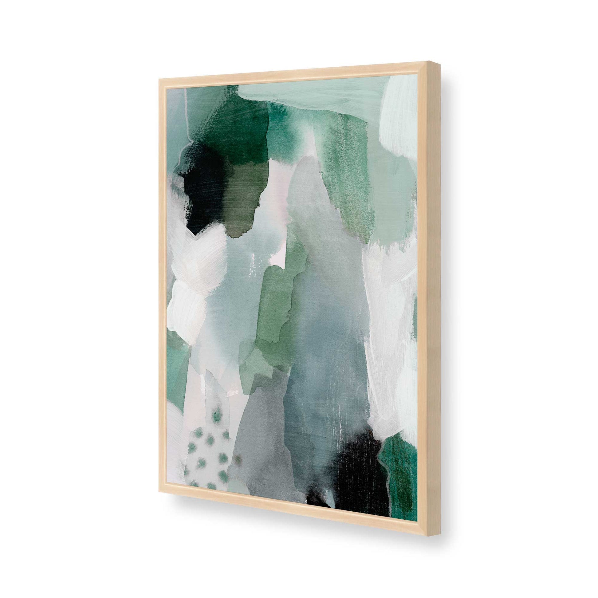 [Color:Raw Maple], Picture of art in a Raw Maple frame of the corner