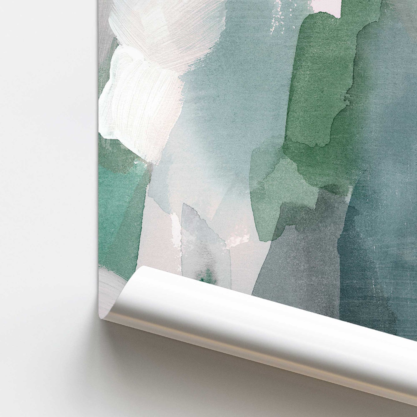 [color:Rolled Print], Picture of close up of art
