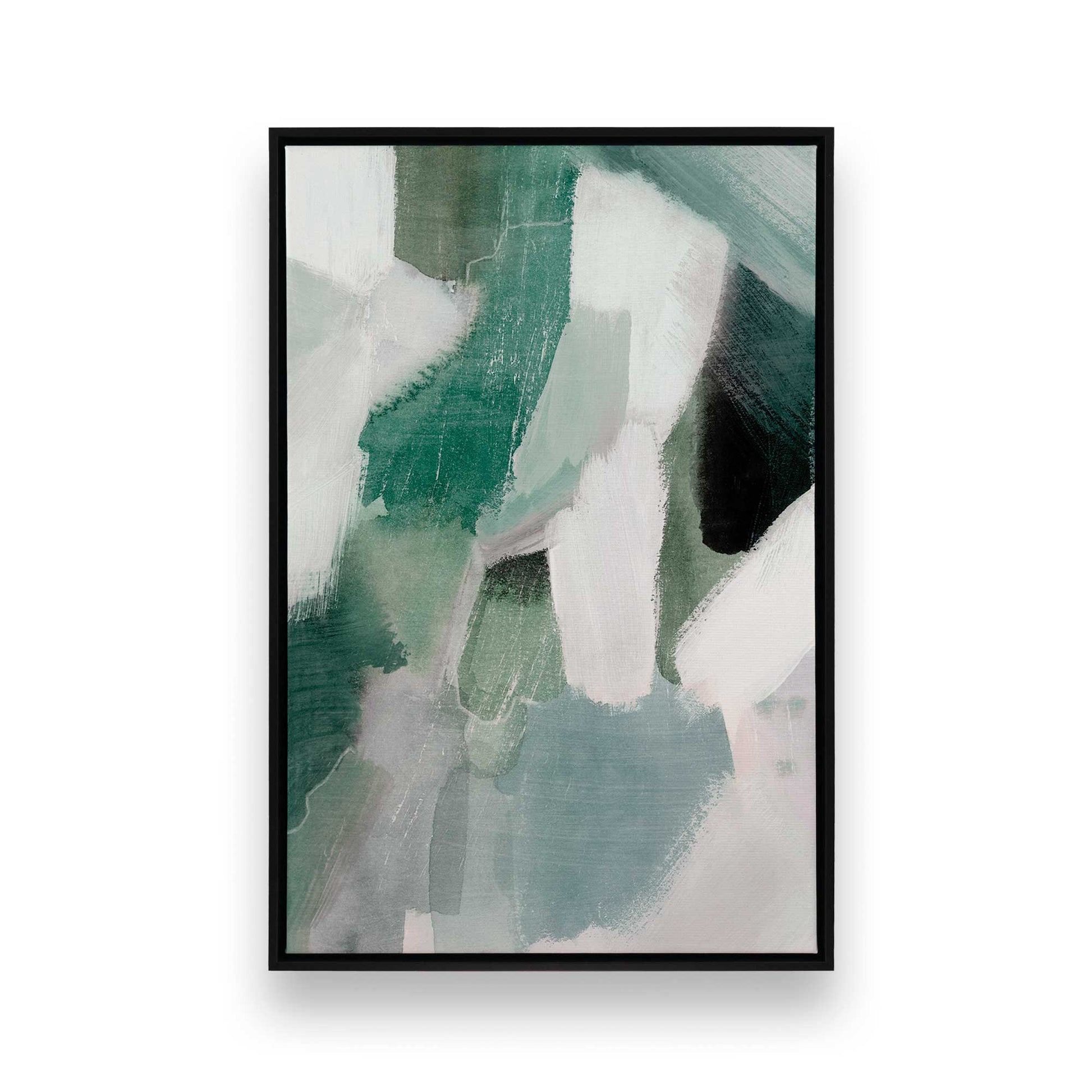 [Color:Satin Black], Picture of art in a Satin Black frame