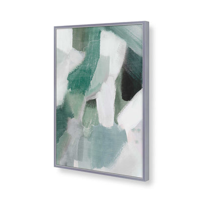 [Color:Polished Chrome], Picture of art in a Polished Chrome frame of the corner