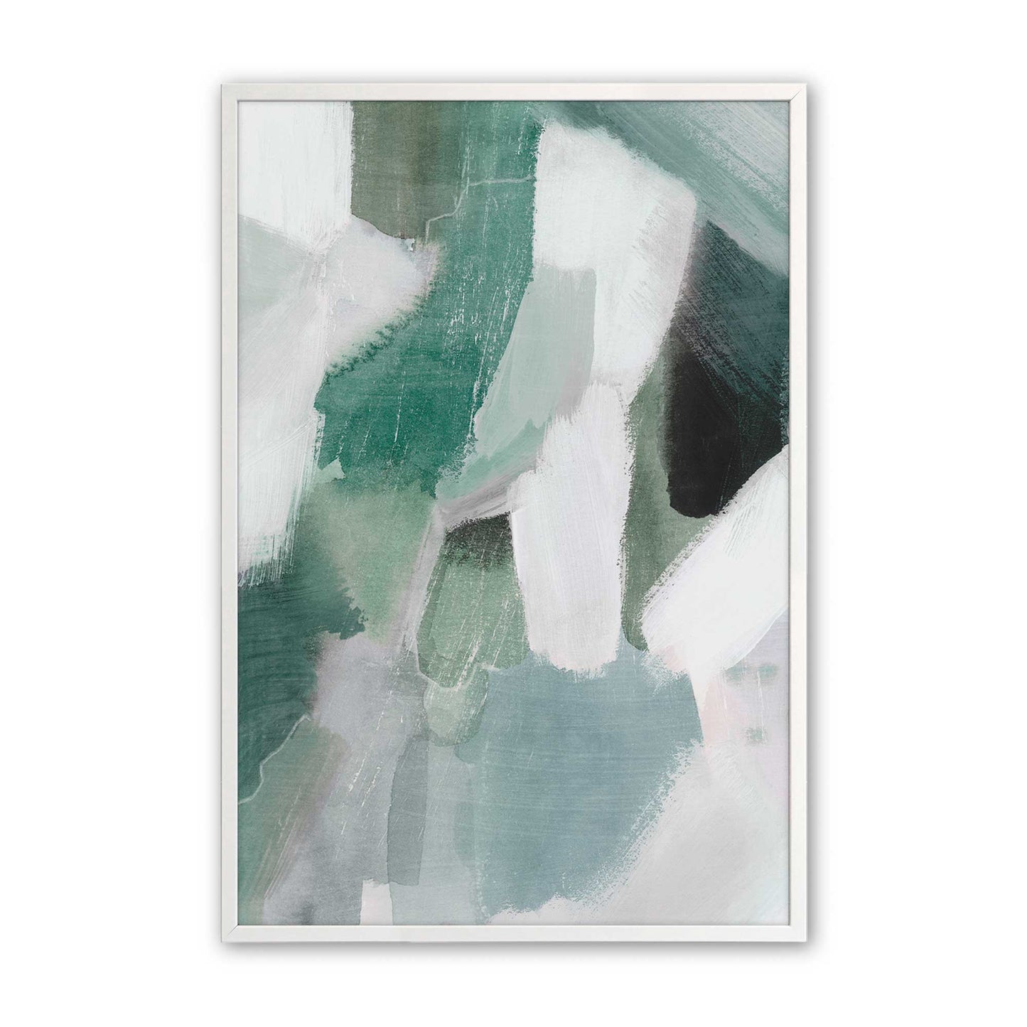[Color:Opaque White], Picture of art in a Opaque White frame