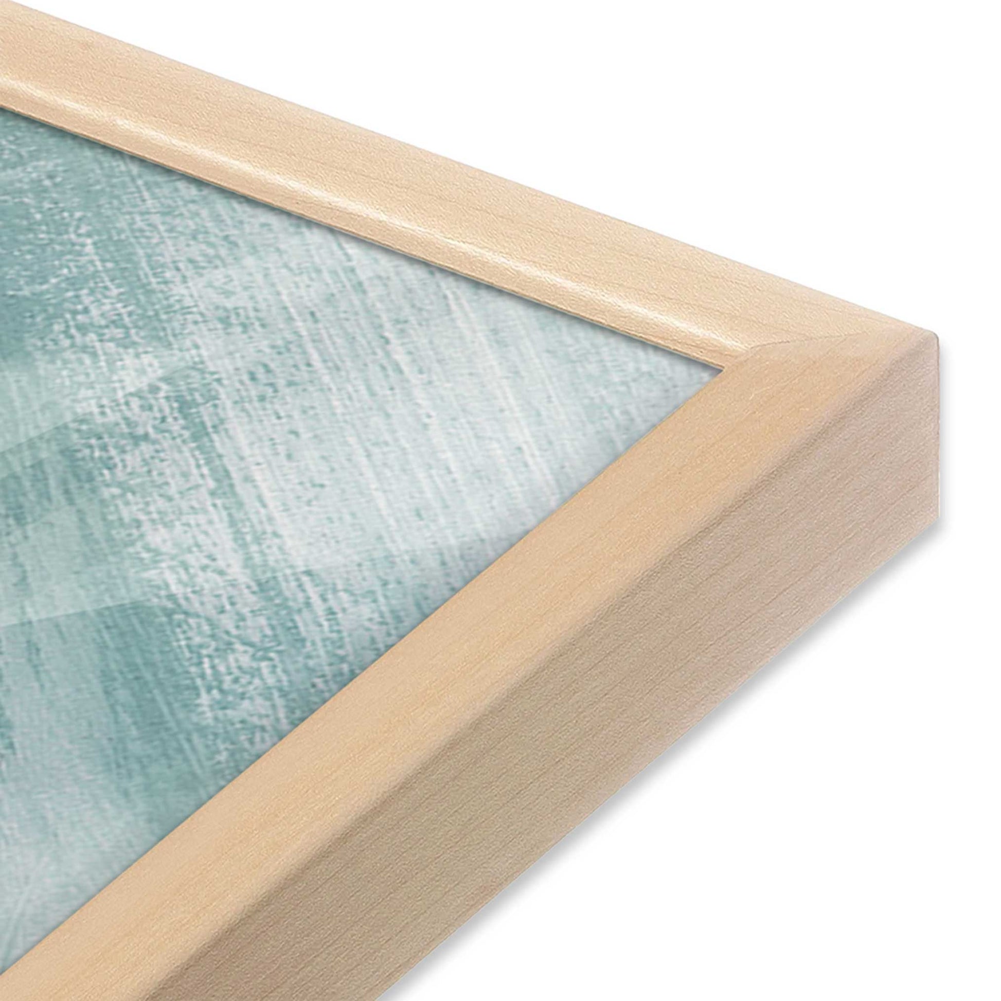 [Color:Raw Maple], Picture of art in a Raw Maple frame at an angle