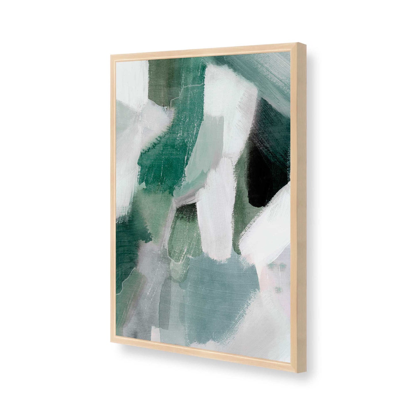 [Color:Raw Maple], Picture of art in a Raw Maple frame of the corner