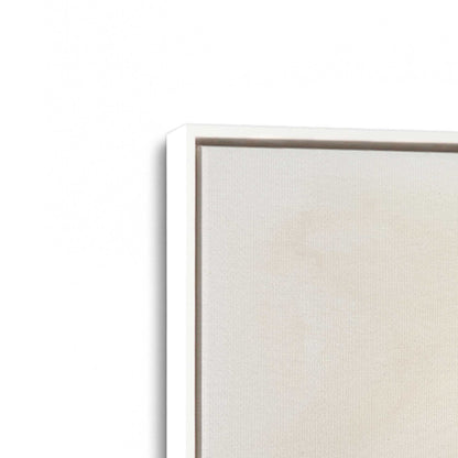 [Color:Opaque White], Picture of art in a White frame at an angle