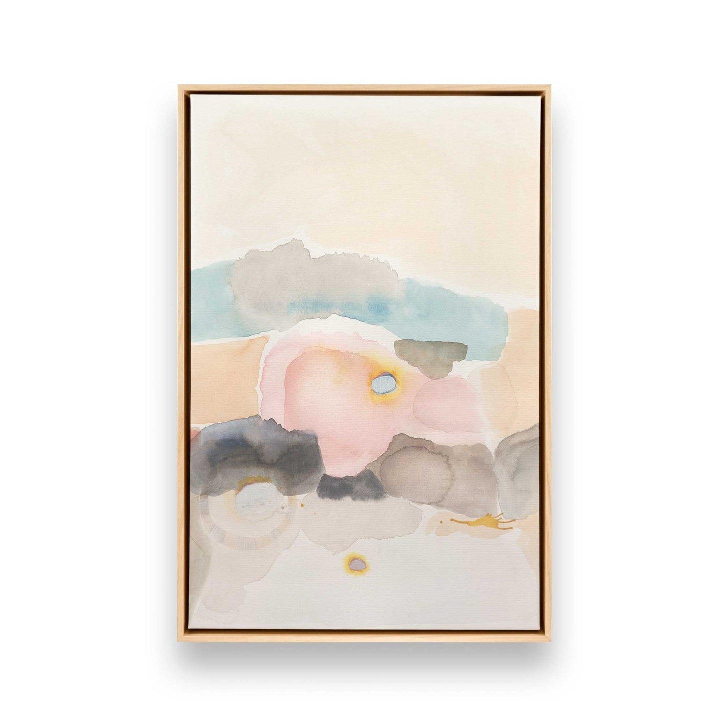 [Color:American Maple], Picture of art in a American Maple frame