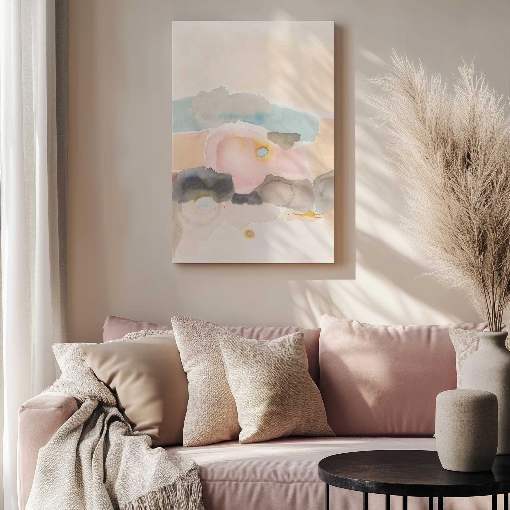 Picture of art in a room