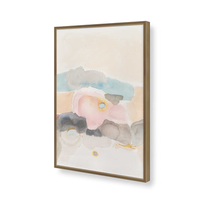 [Color:Brushed Gold], Picture of art in a Brushed Gold frame of the corner