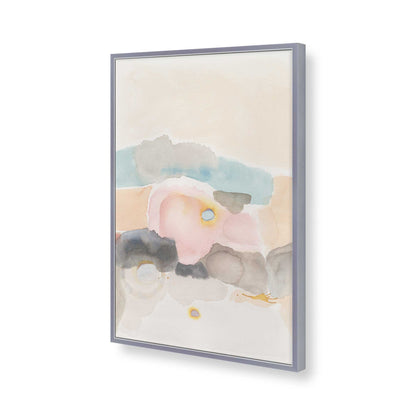 [Color:Polished Chrome], Picture of art in a Polished Chrome frame of the corner