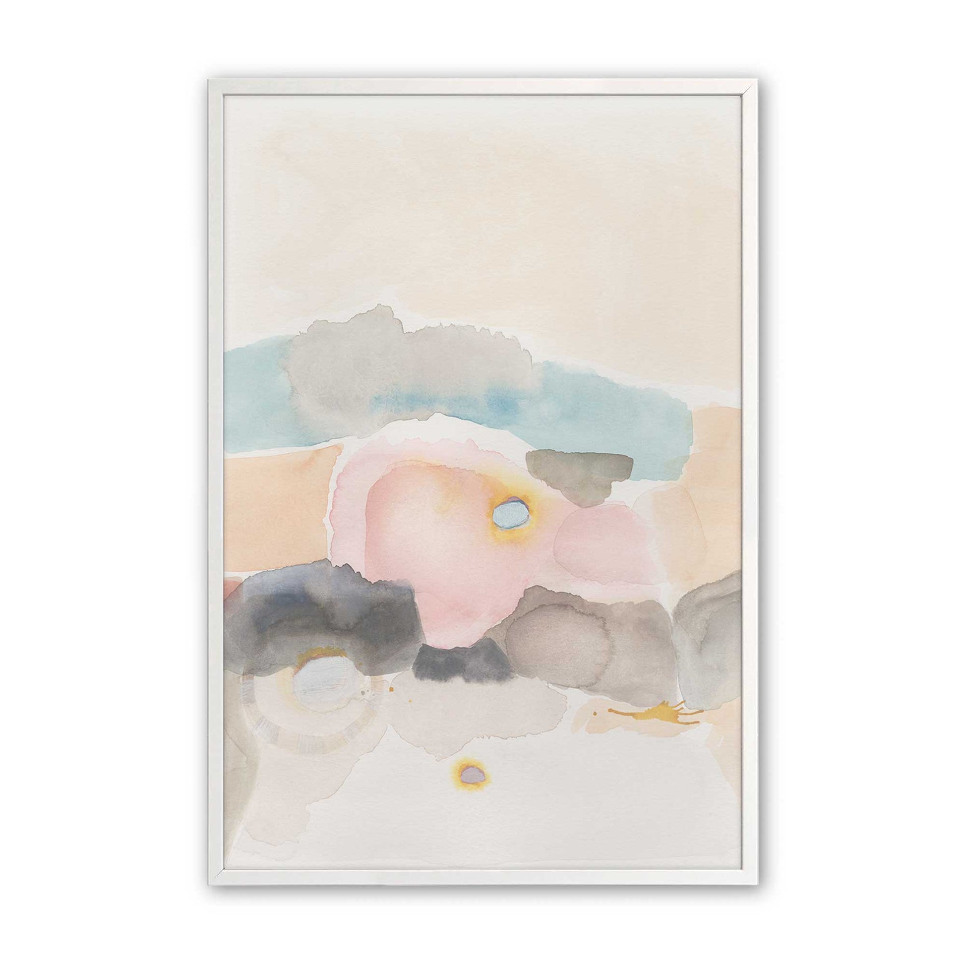 [Color:Opaque White], Picture of art in a Opaque White frame