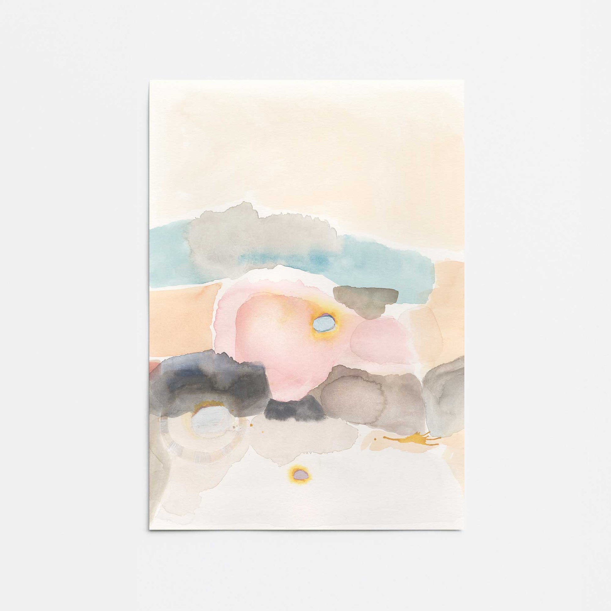 [color:Rolled Print], Picture of close up of art
