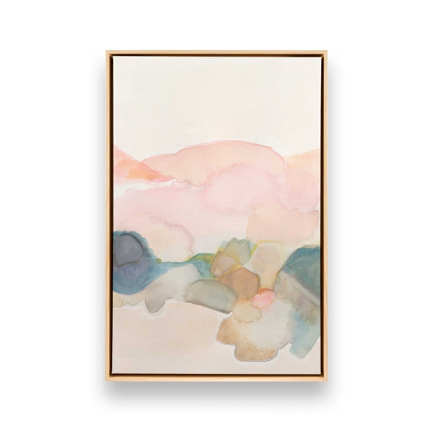 [Color:American Maple], Picture of art in a American Maple frame