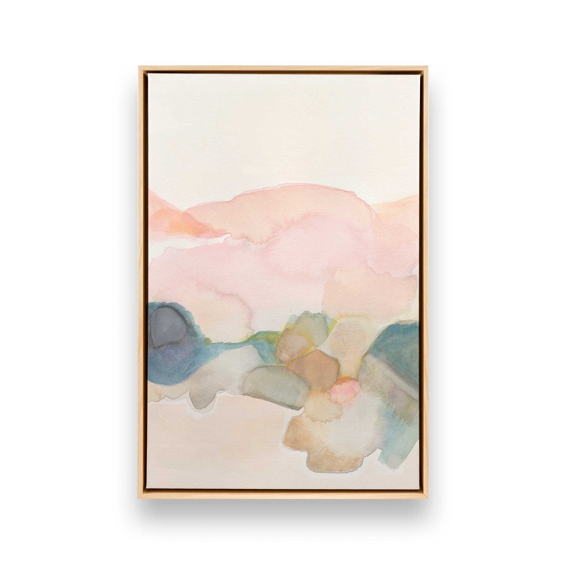 [Color:American Maple], Picture of art in a American Maple frame