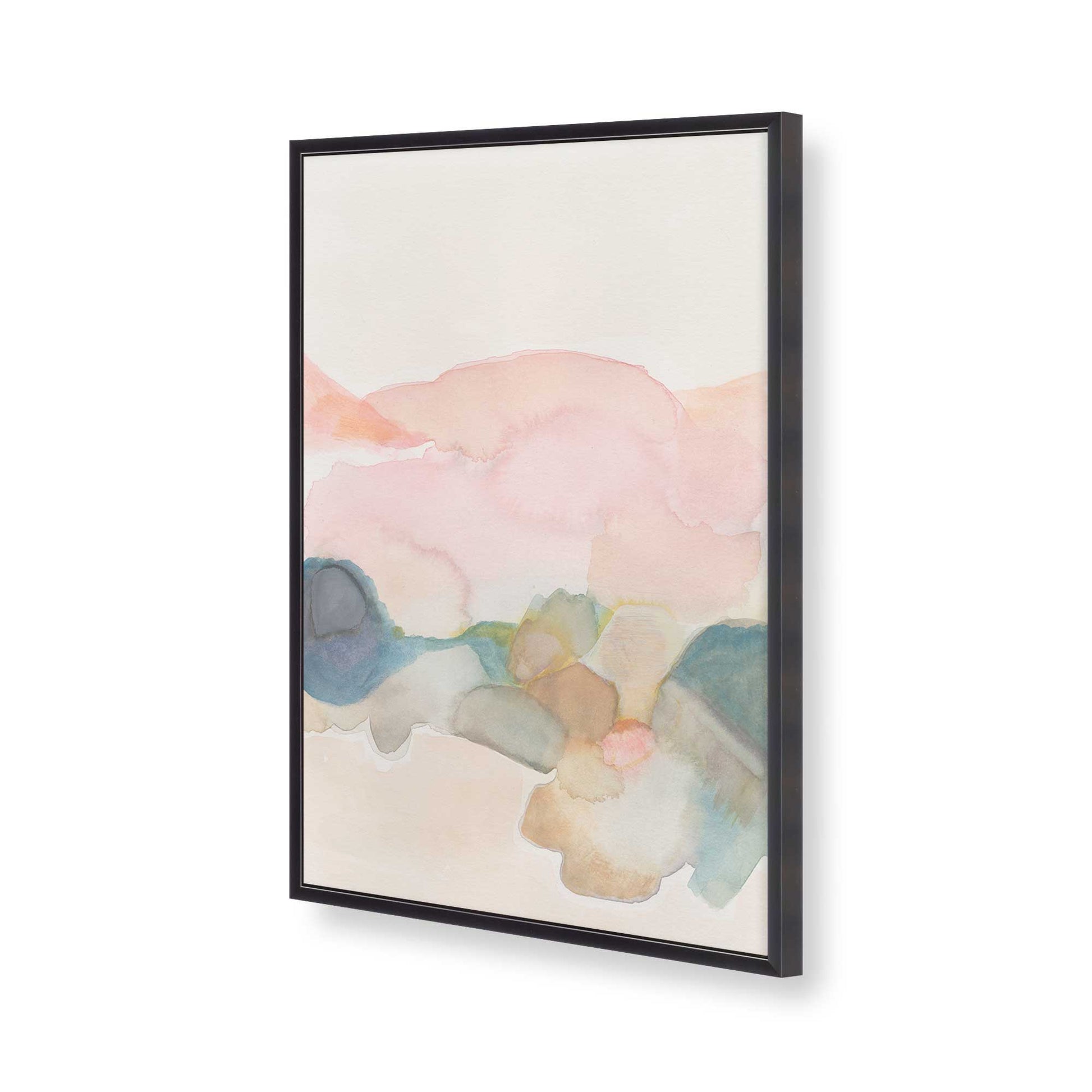 [Color:Weathered Zinc], Picture of art in a Weathered Zinc frame of the corner