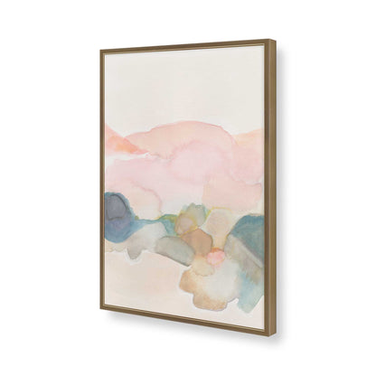 [Color:Brushed Gold], Picture of art in a Brushed Gold frame of the corner