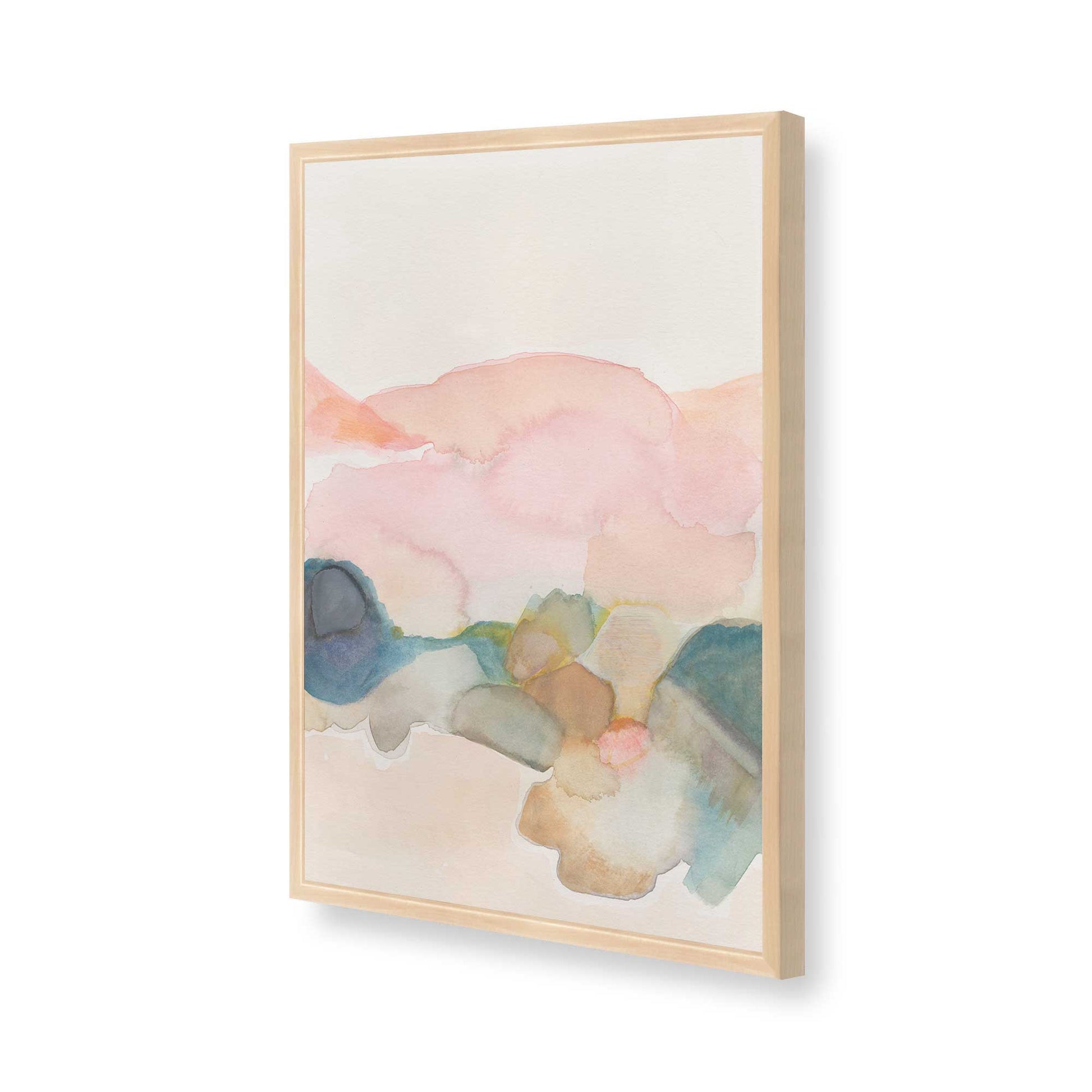[Color:Raw Maple], Picture of art in a Raw Maple frame of the corner