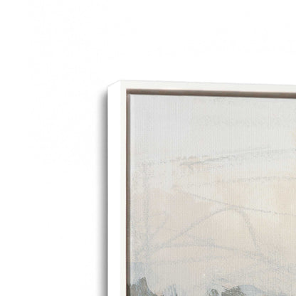 [Color:Opaque White], Picture of art in a White frame at an angle