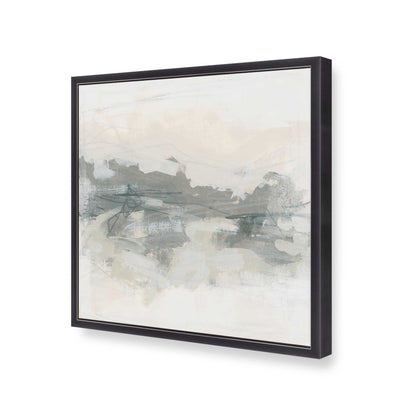 [Color:Weathered Zinc], Picture of art in a Weathered Zinc frame at an angle