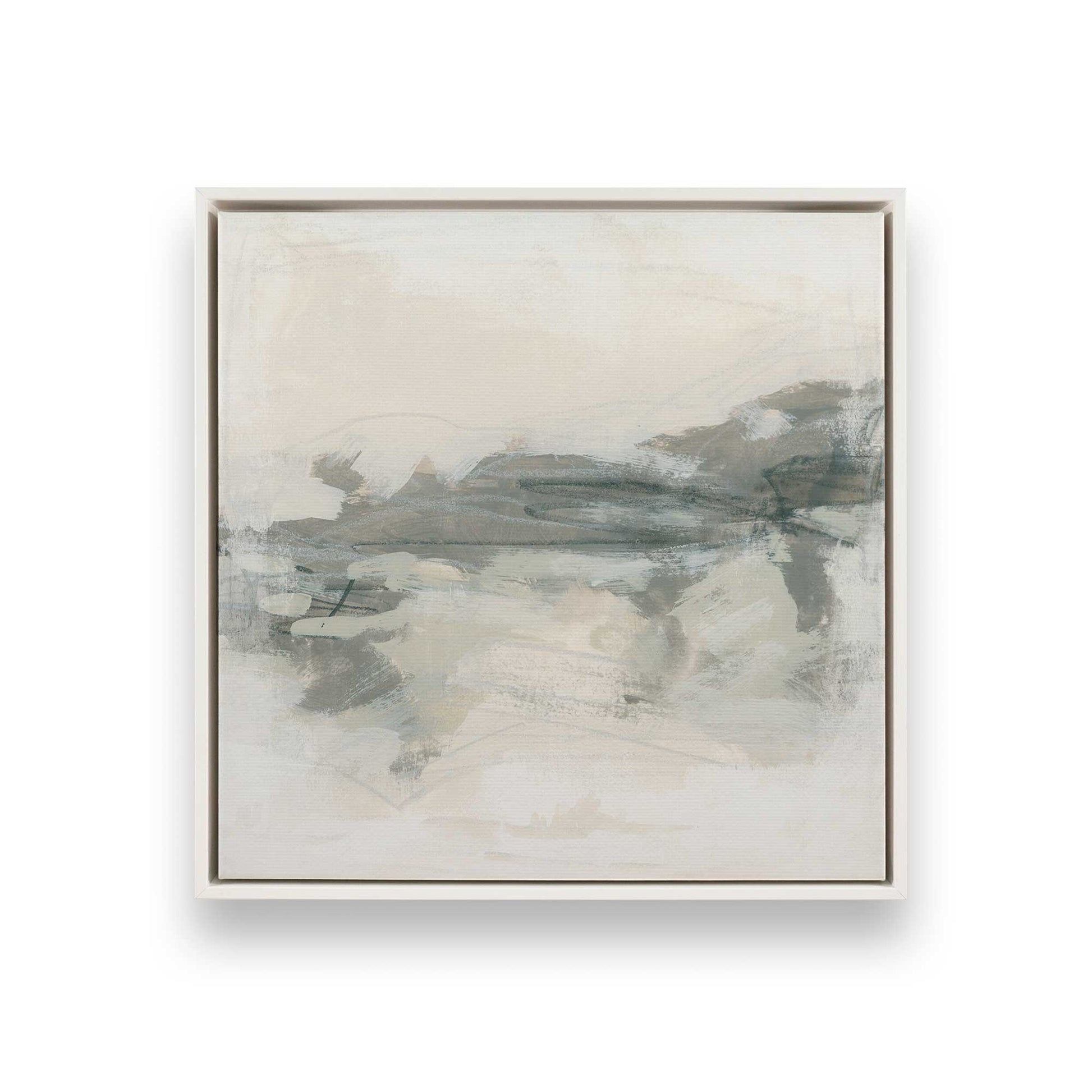 [Color:Opaque White], Picture of art in a White frame