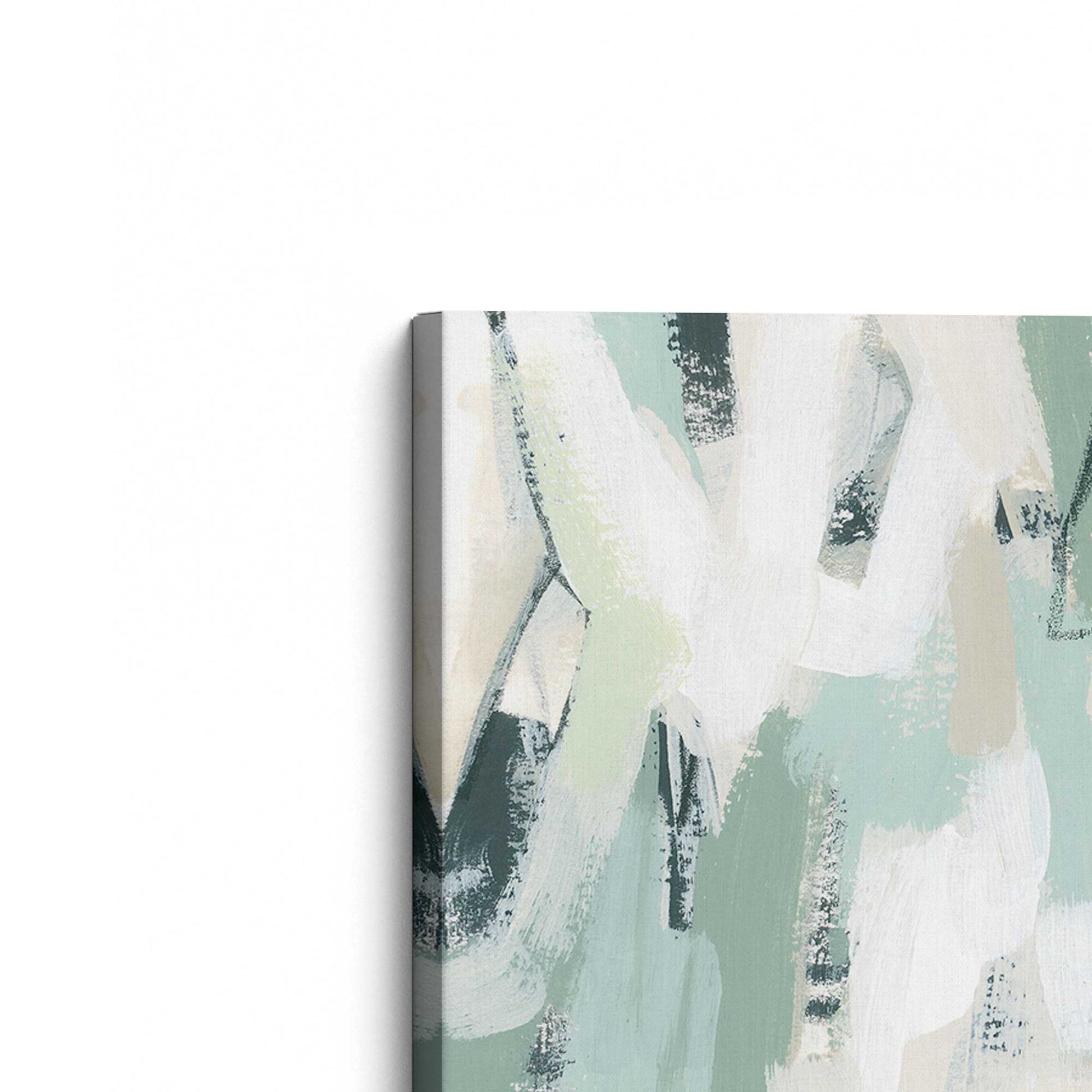 [Color:Stretched Canvas], Picture of art at an angle